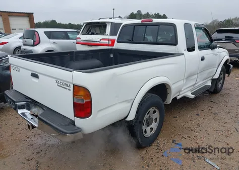 1999 Toyota Tacoma Prerunner V6 из США, поврежденный, VIN 4TASN92N1XZ554298
